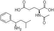 (S,S')-3-METHYL-1-(2-PIPERIDINOPHENYL)BUTYLAMINE, N-ACETYL-GLUTAMATE SALT